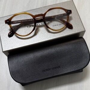 Giorgio Armani Tortoise Shell Glasses with Black Case ar7264U